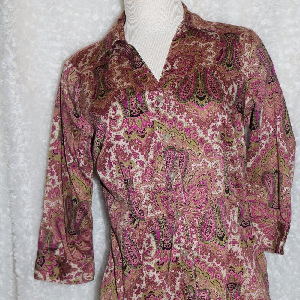 212 Collection paisley top small